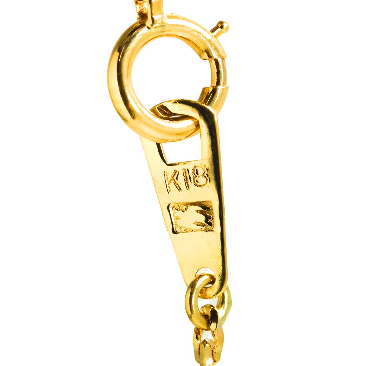 Diamond 0.64ct Necklace 18K Yellow Gold 750