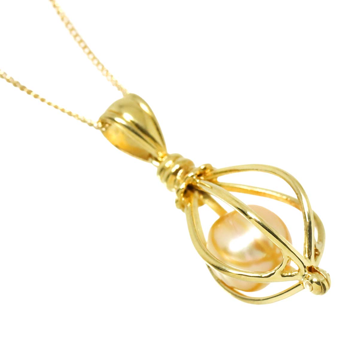 Akoya Pearl 8.2mm Necklace 18K YG 750