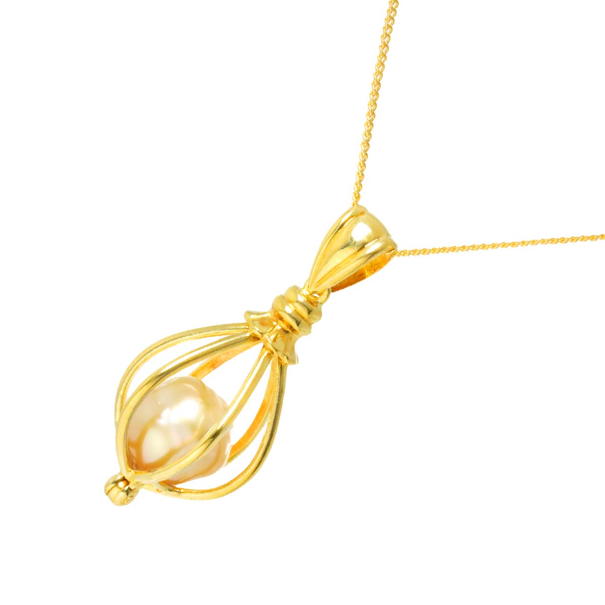 Akoya Pearl 8.2mm Necklace 18K YG 750