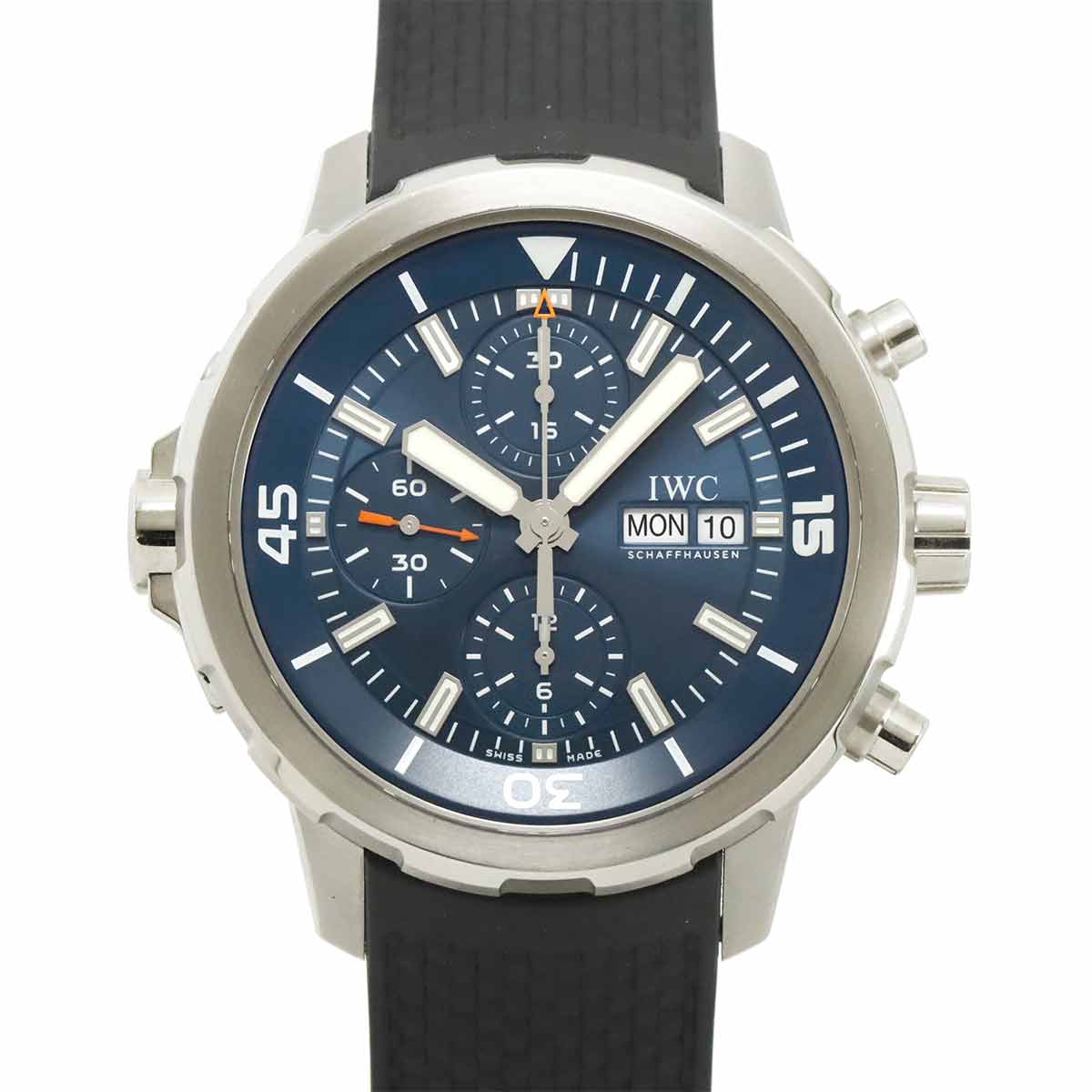 Aquatimer Chronograph Expedition Jack=Eve Cousteau IW376805 Blue
