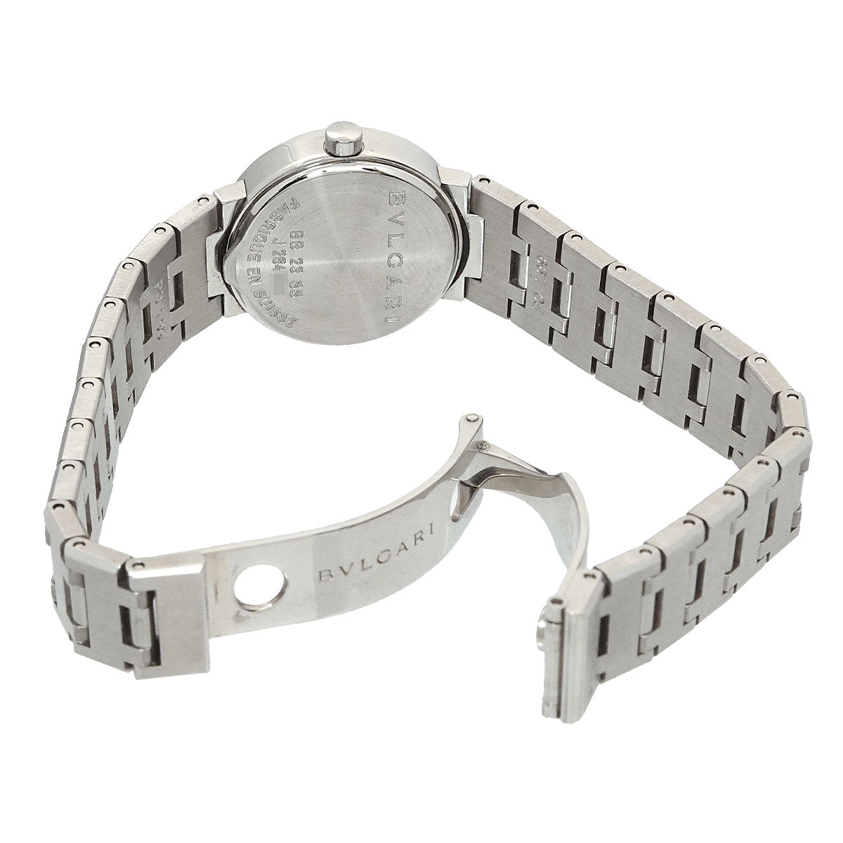 BVLGARIBVLGARI BB23SS Quartz Black Dial Ladies Watch