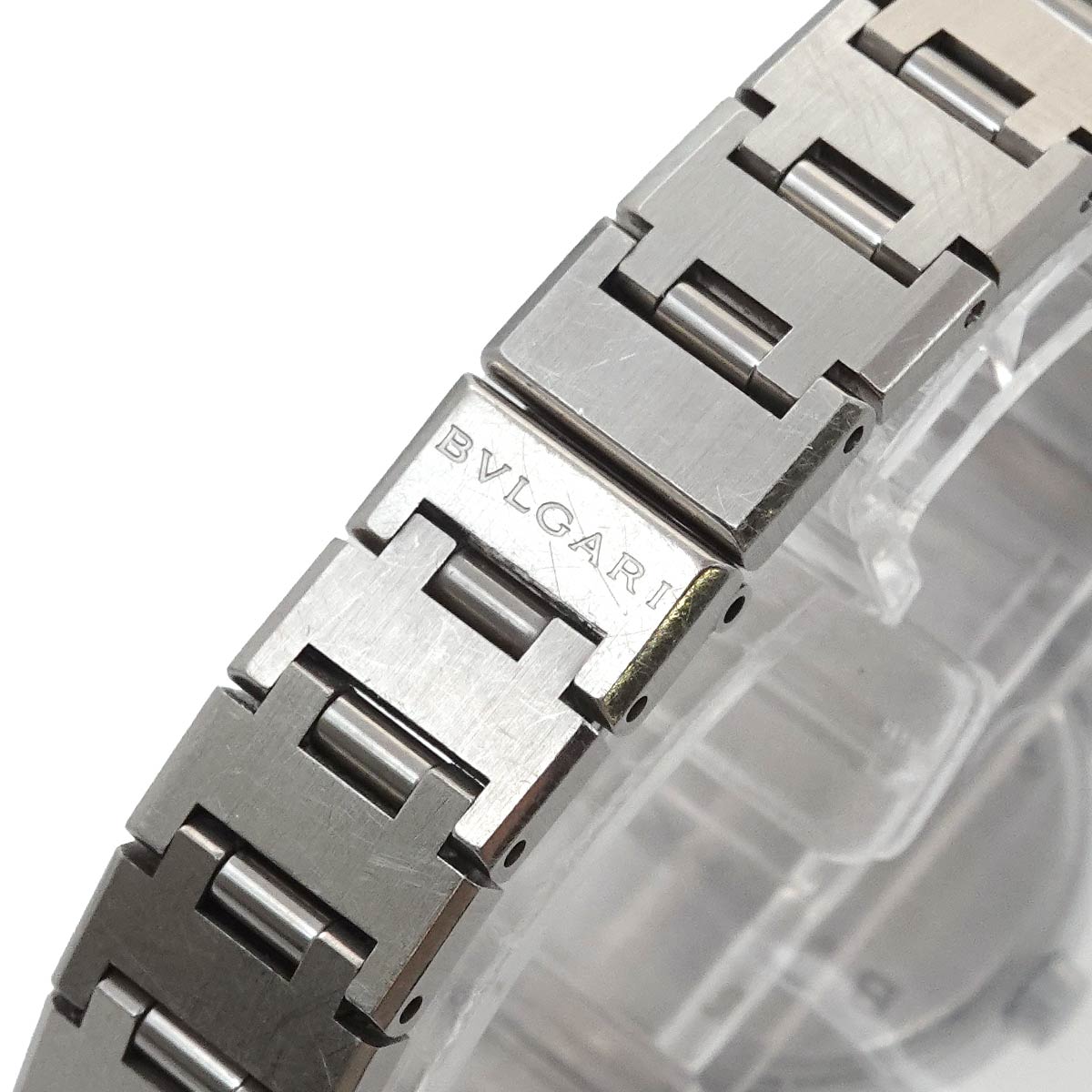 BVLGARIBVLGARI BB23SS 12P Diamond Quartz Black Dial Ladies