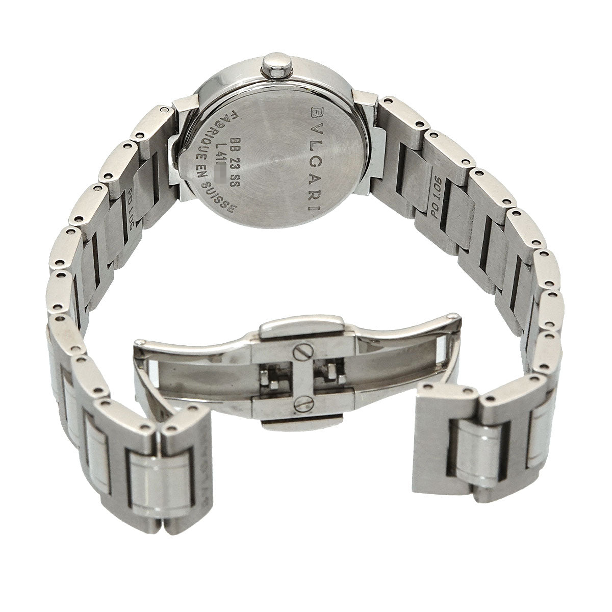 BVLGARIBVLGARI BB23SS Quartz Silver Dial Ladies Watch