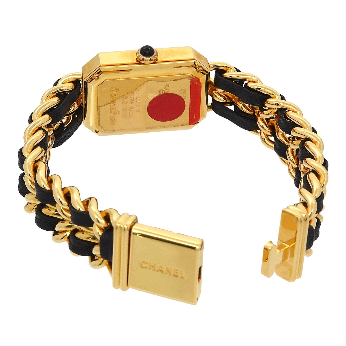 Premiere Size M H0001 Vintage Quartz Black Dial Ladies Watch