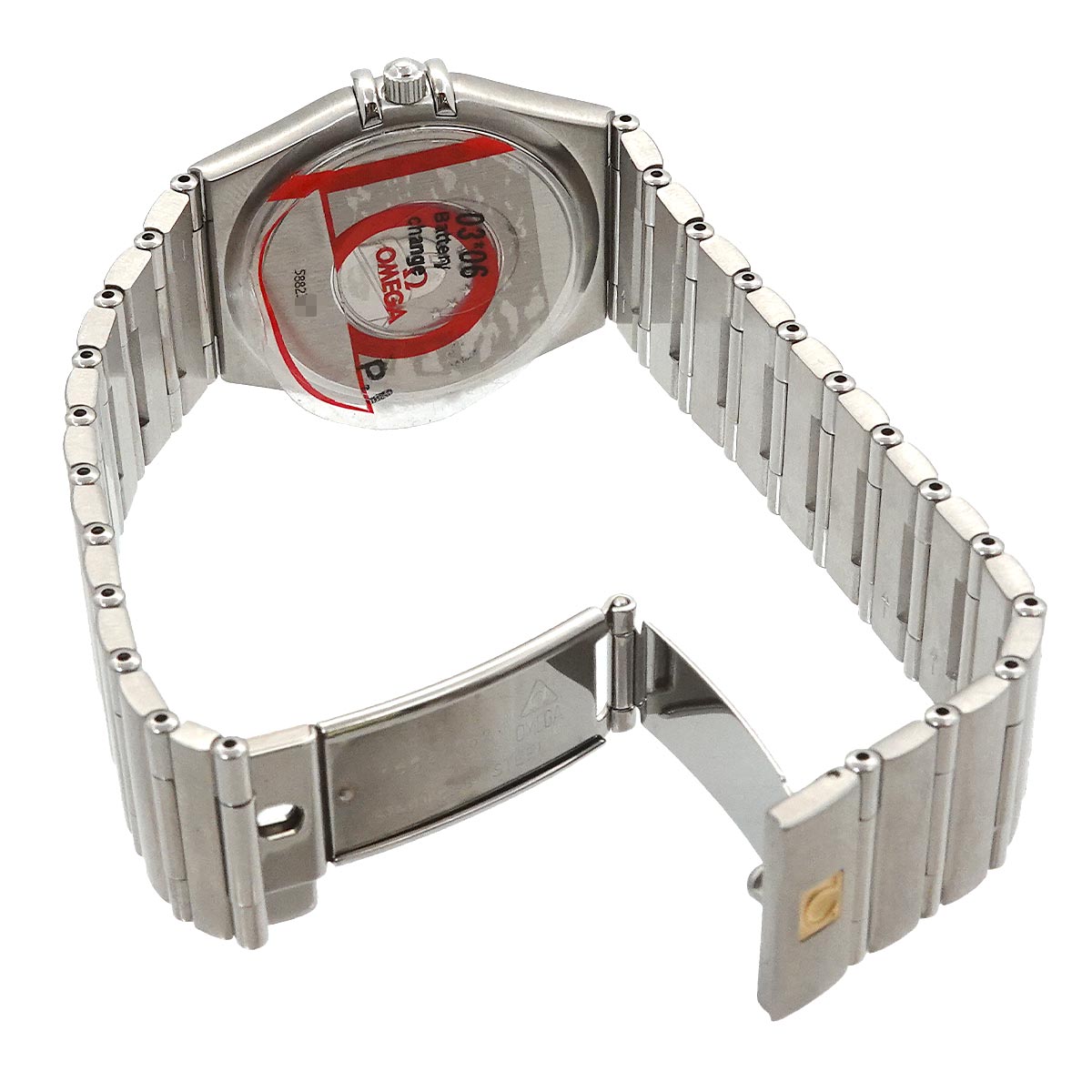 Constellation 1512 30 Quartz Date Silver Dial Mens Watch