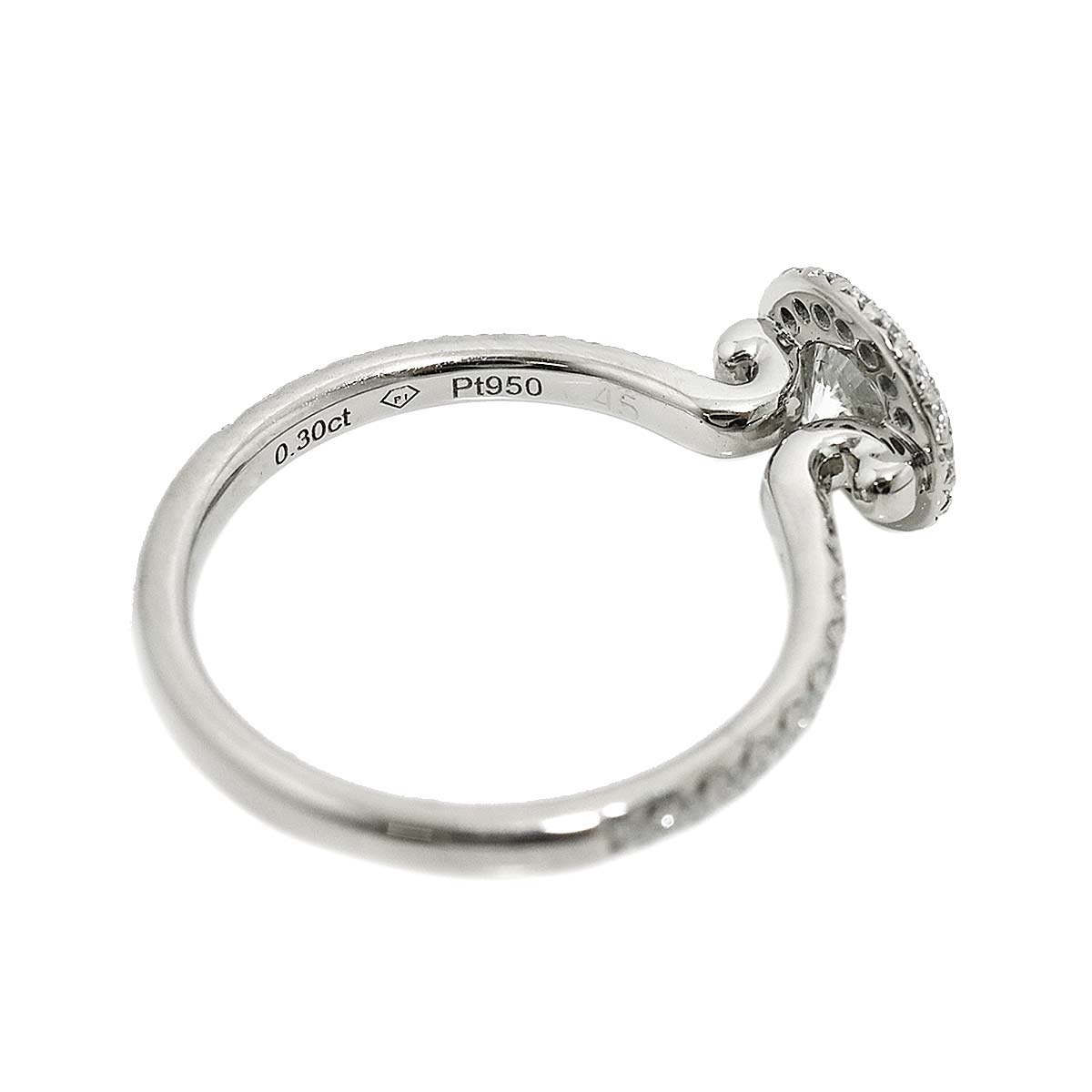 Passion Diamond 0.30ct Ring Pt size45 3.25(US)