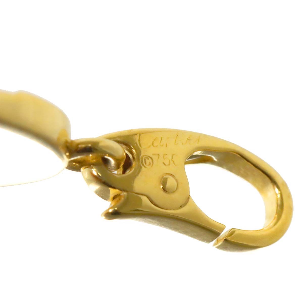 Cross Medal Pendant Top Charm 18K YG 750