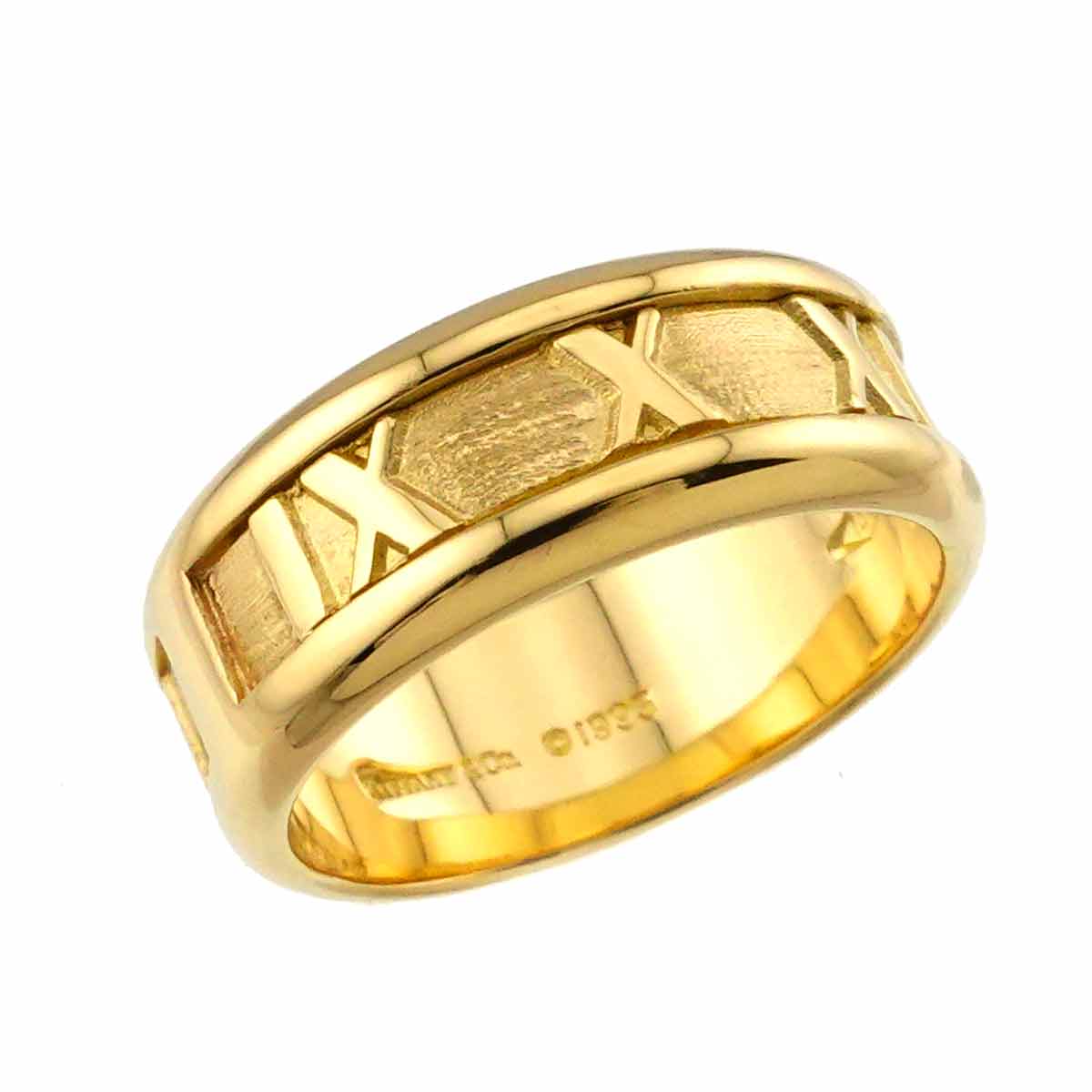 Atlas Ring 18K K18 YG 750 size5-5.25(US)