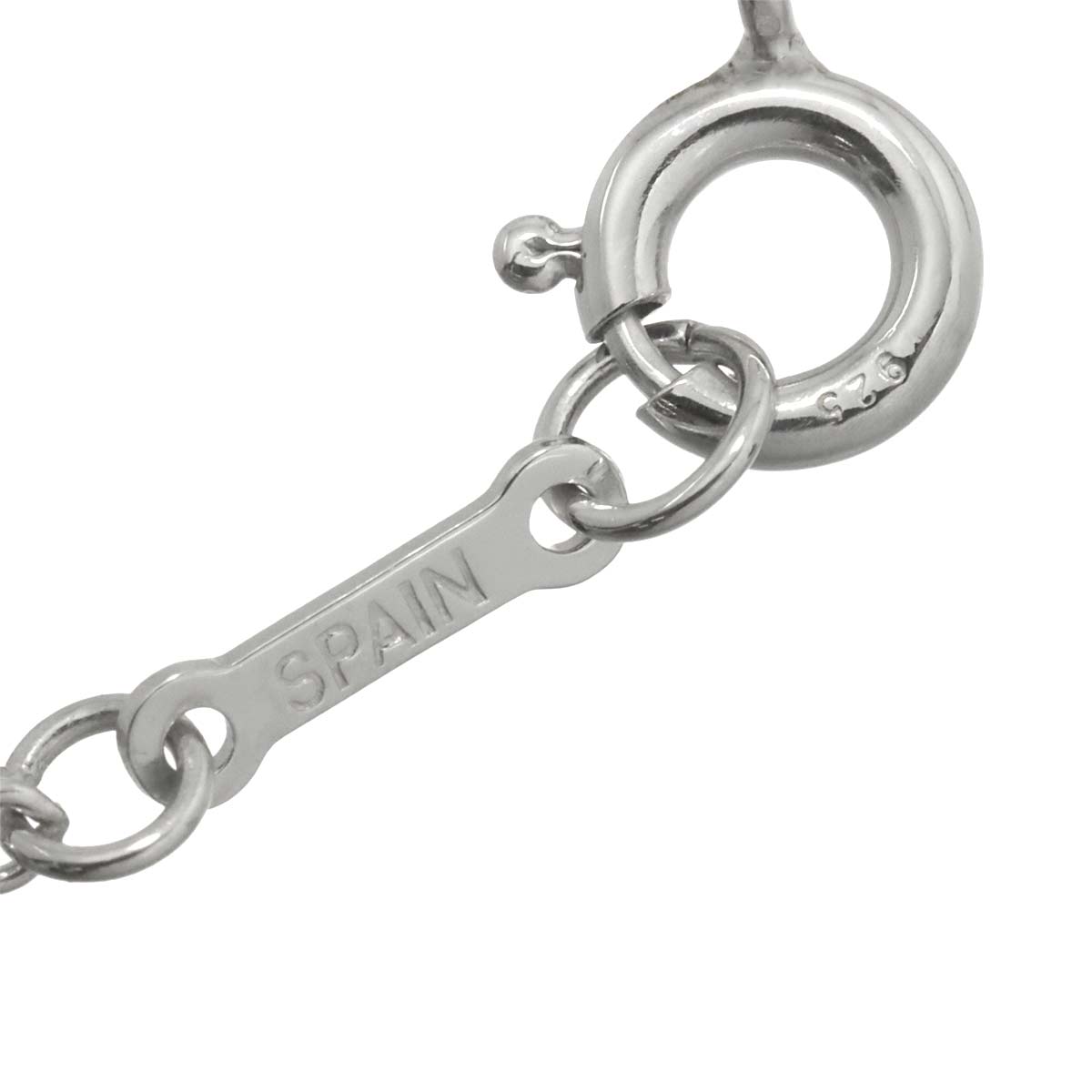 Open Heart Necklace Silver 925