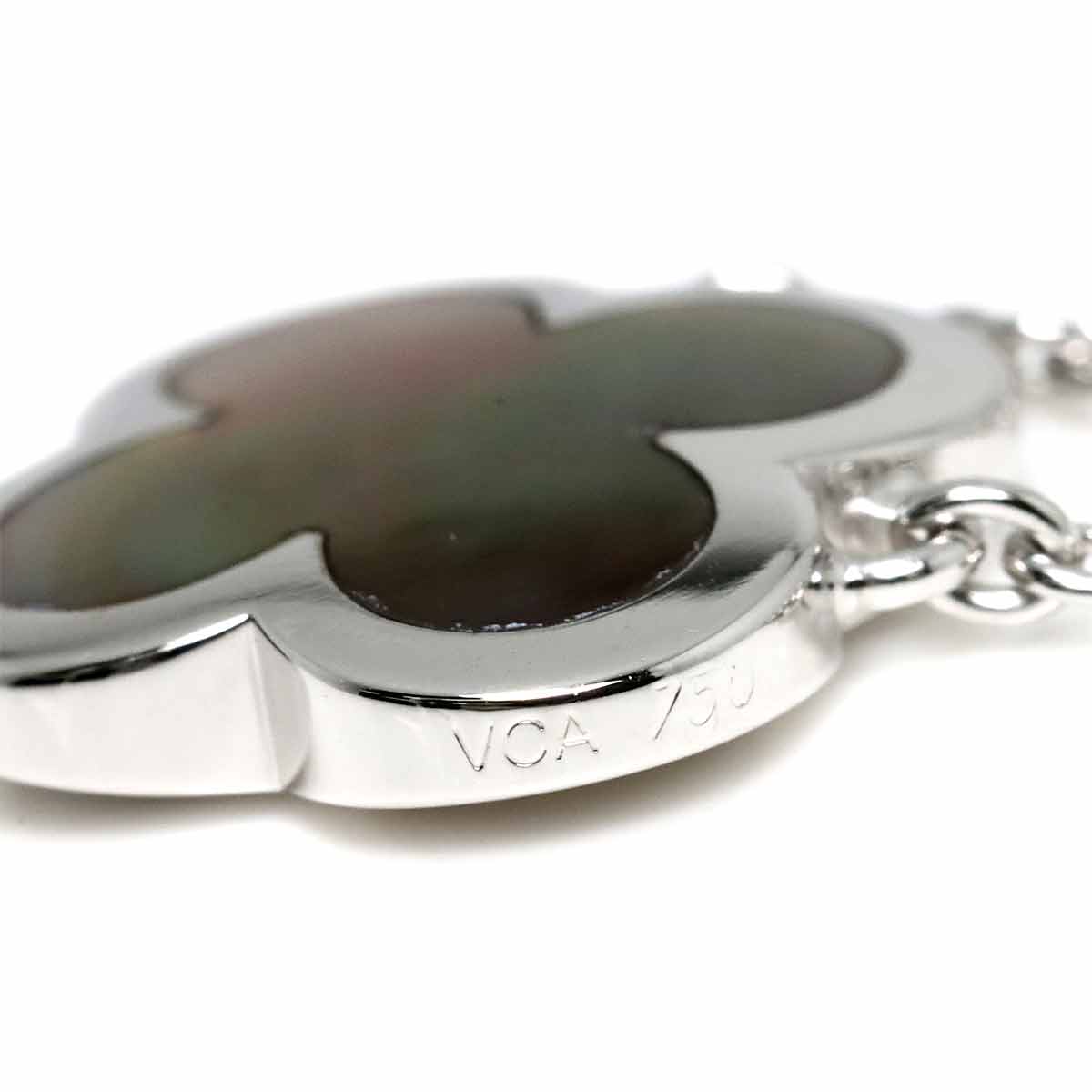 Pure  Alhambra MOP Necklace 18K WG 750 90308901