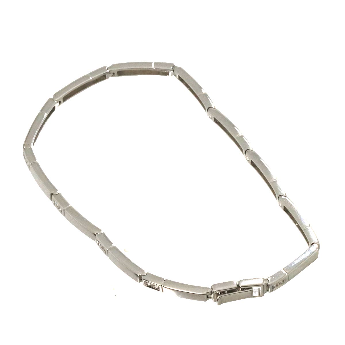 Diamond 0.20ct Bracelet 18K White Gold 750