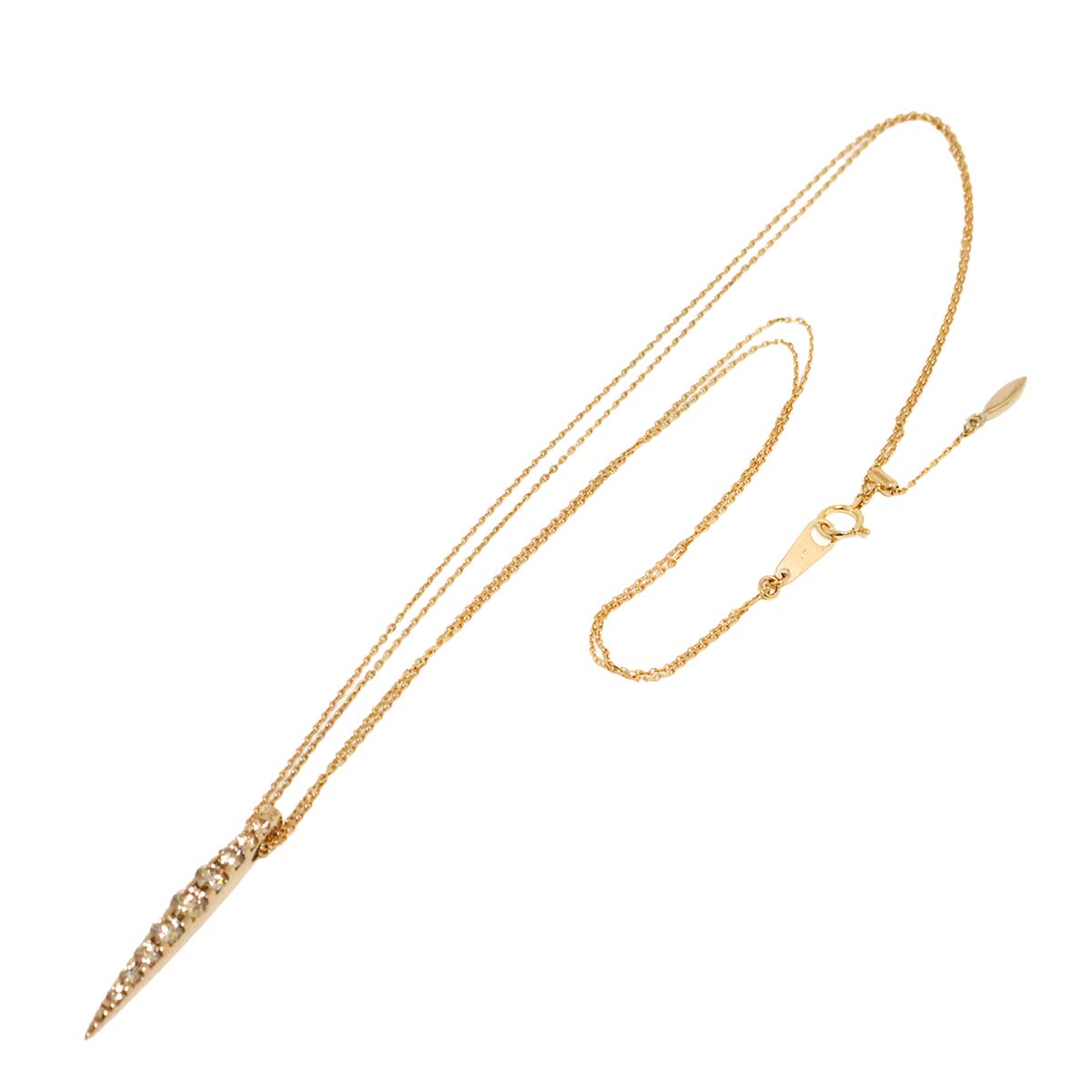 BrownDiamond 1.00ct Necklace 18K Brown Gold 750