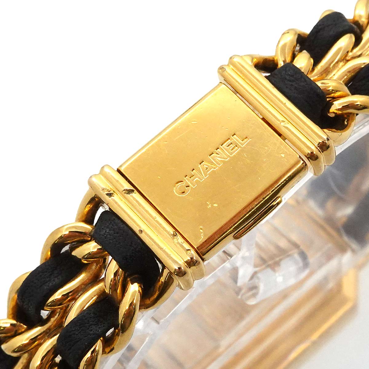 Premiere Size M H0001 Vintage Quartz Black Dial Ladies Watch