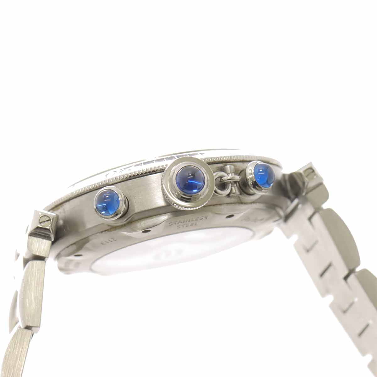 Pasha 38mm W31030H3 Chronograph Date Automatic Silver Dial