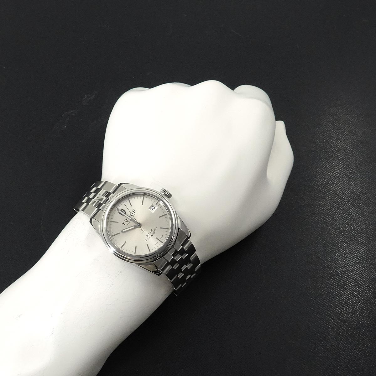 Glamour Date 55000 Automatic Silver Dial Mens Watch