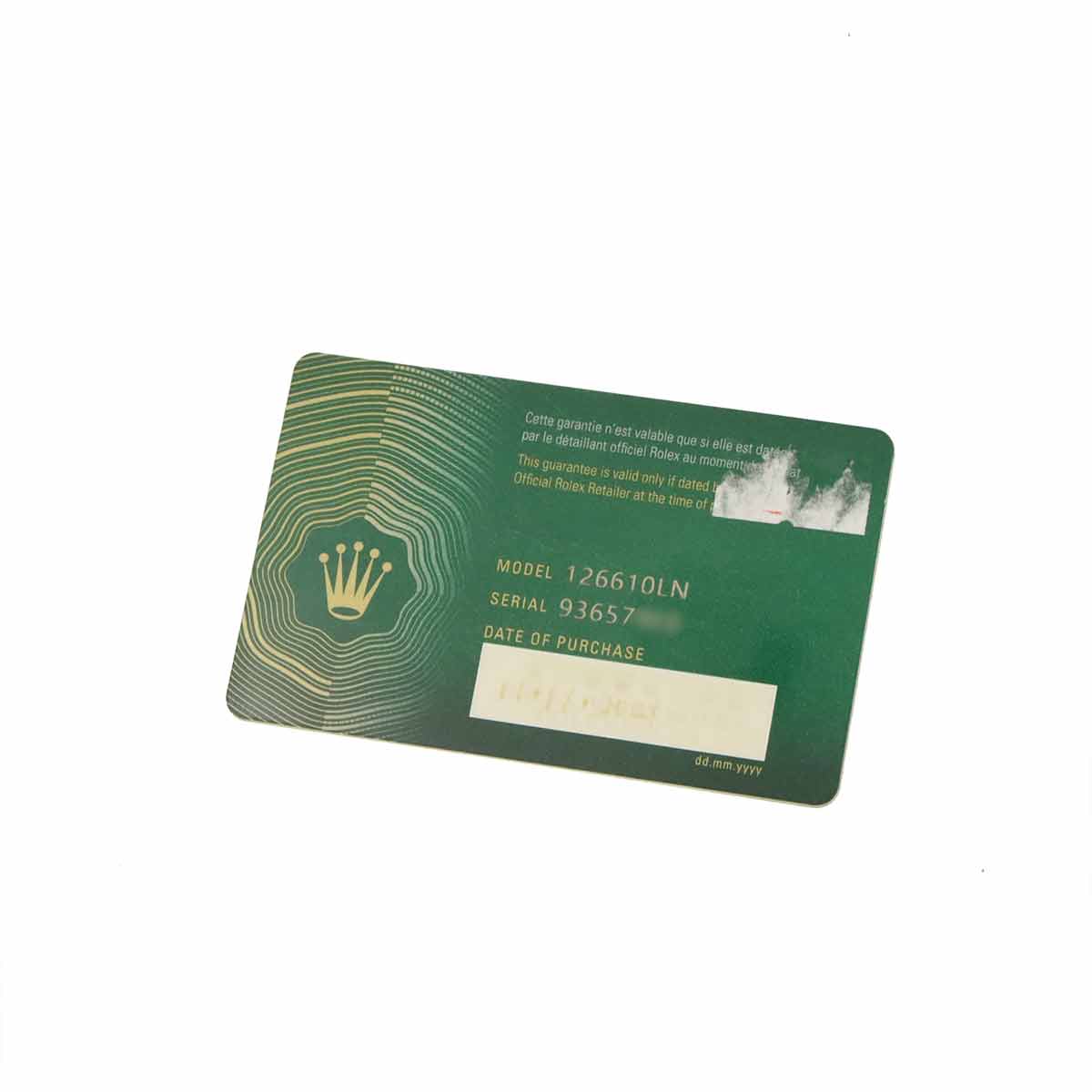 Submariner Date 126610LN Random Automatic Black Dial Mens Watch