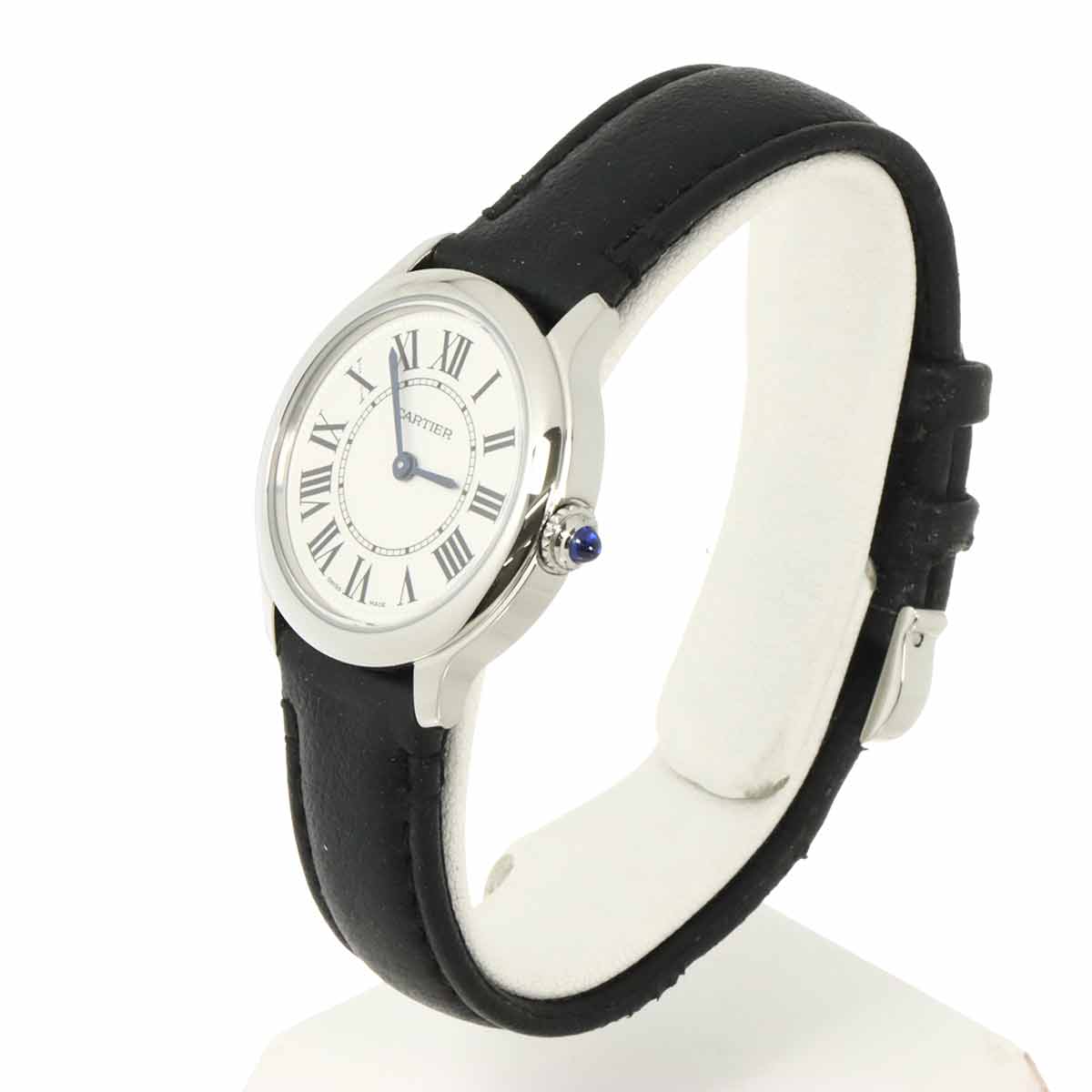 Ronde Must De Cartier WSRN0030 Quartz Silver Dial Ladies