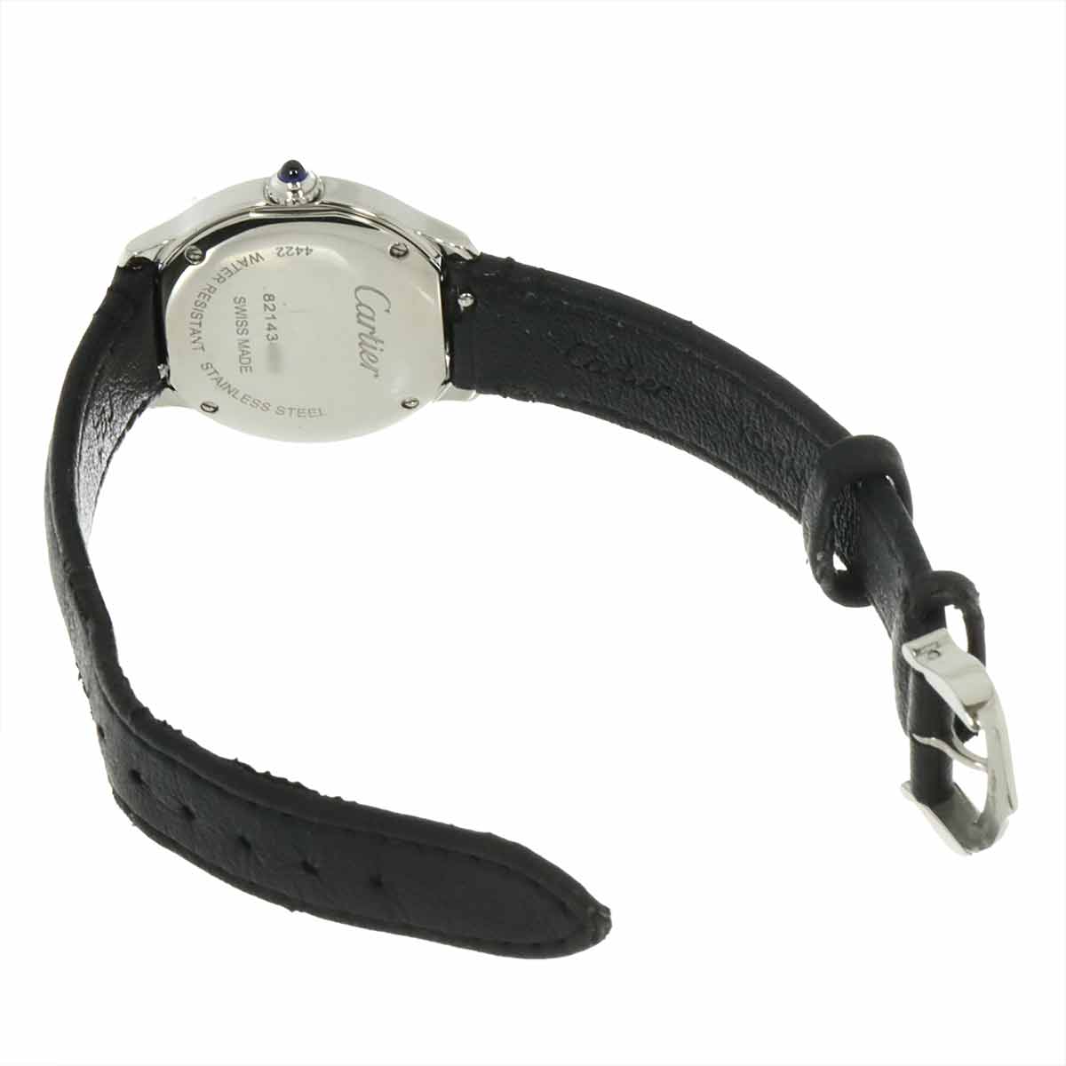 Ronde Must De Cartier WSRN0030 Quartz Silver Dial Ladies