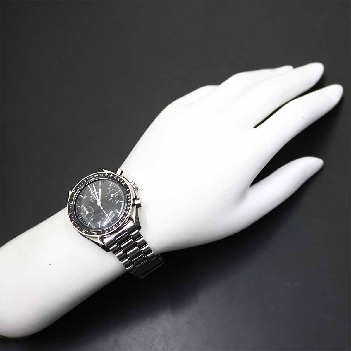 Speedmaster Chronograph 3510.50 Automatic Black Dial Mens Watch