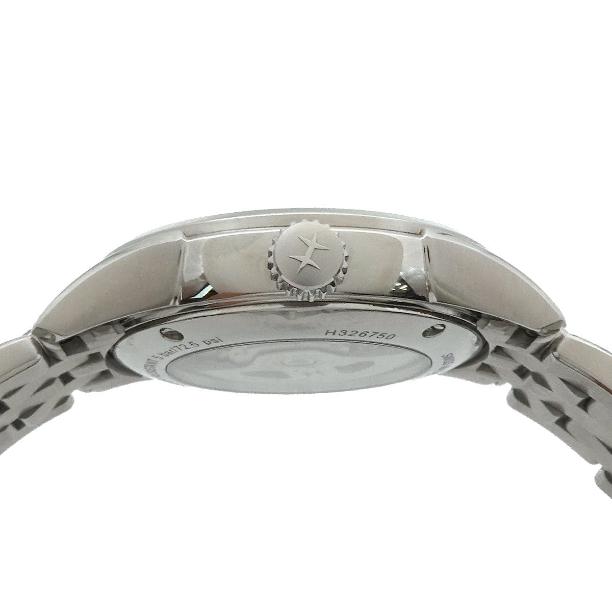 Jazzmaster H326750 Open Heart Silver Dial Mens Watch