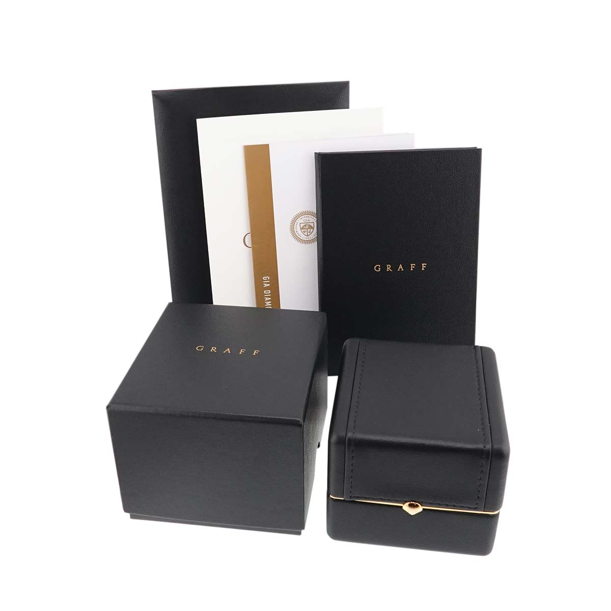 Icon Diamond 0.45ct F/VS1/3EX Ring 18K WG 750 Size:4(US)