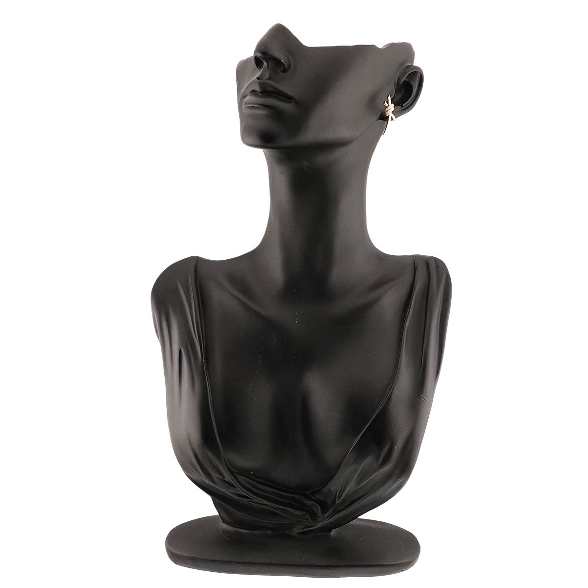 Knot Diamond Earrings Pierced 18K Yellow Gold 750