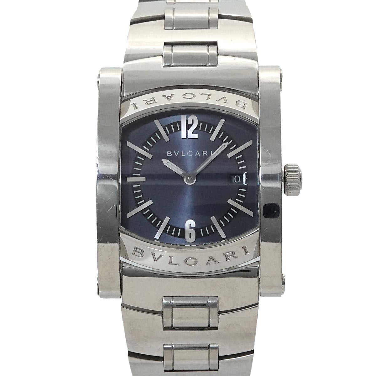 Assioma AA39S Quartz Date Navy Dial Ladies Watch
