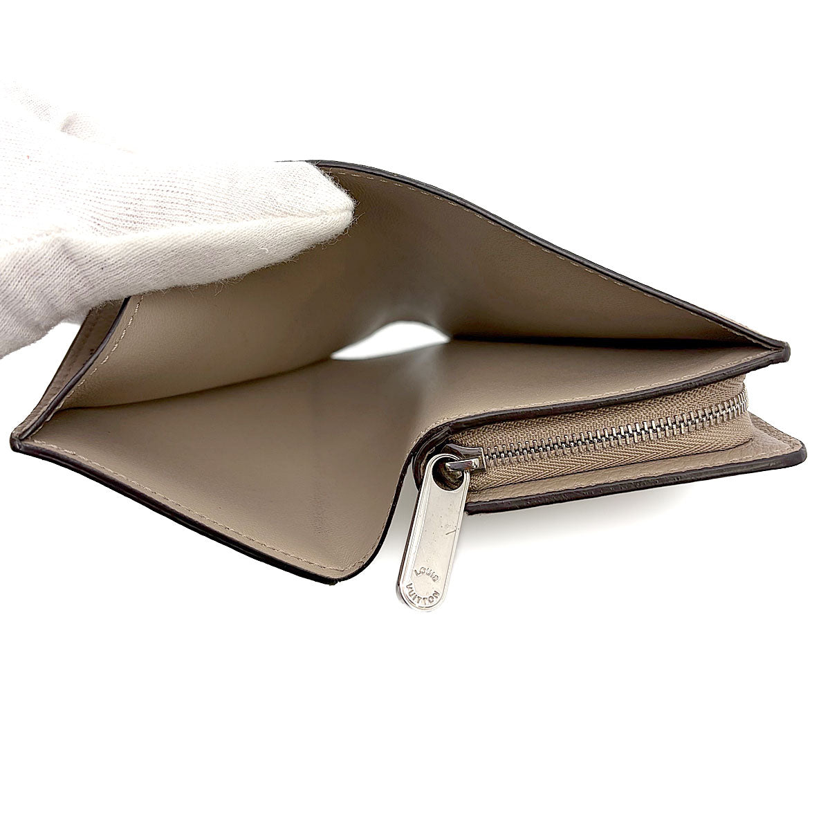 Mahina Clea Wallet Leather Galet M80817