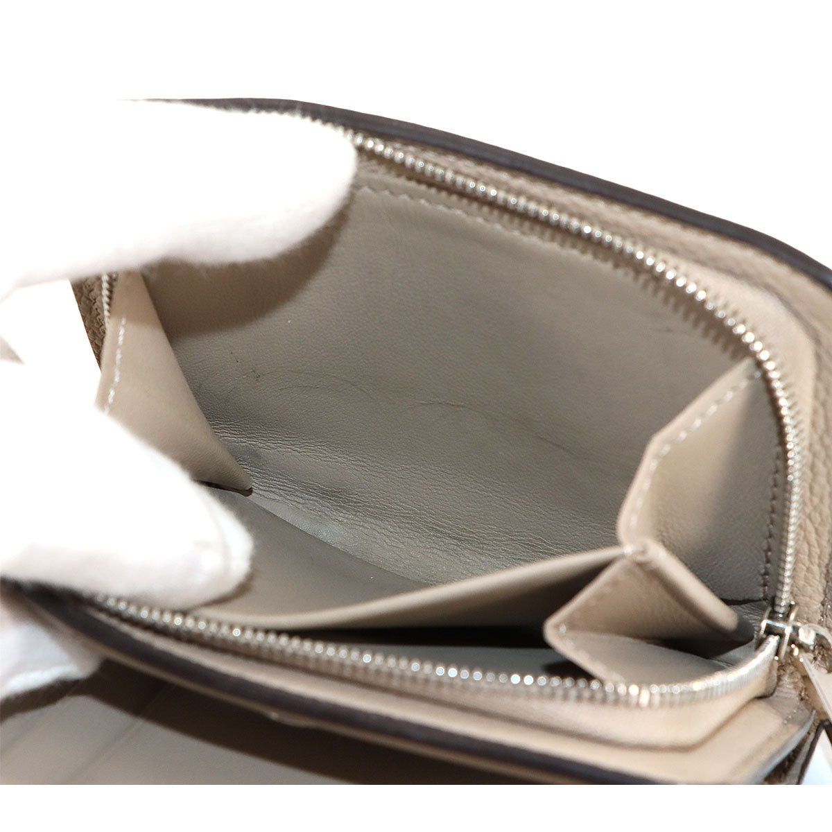 Mahina Clea Wallet Leather Galet M80817