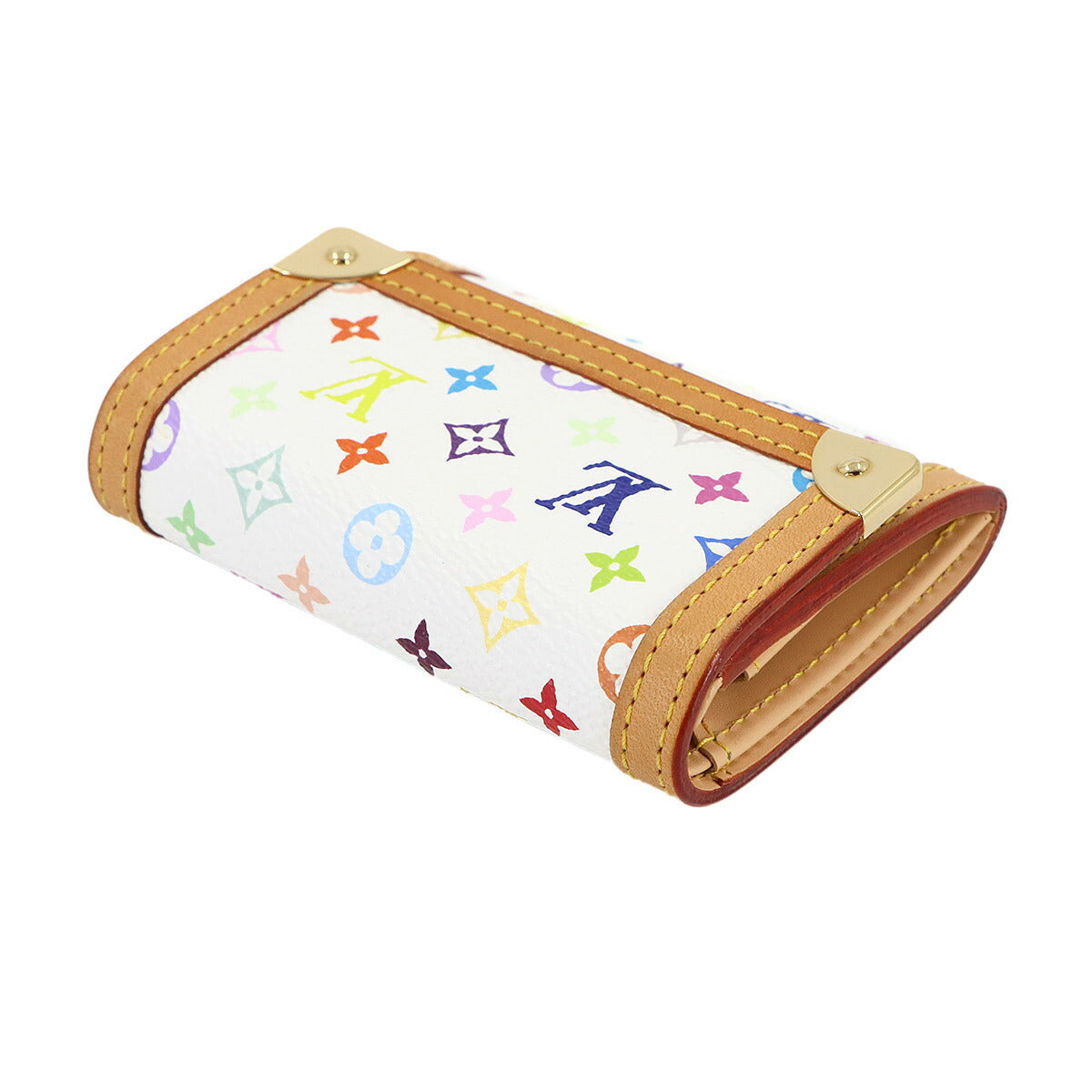 Monogram Multi Color Porte Monnaie Plat Coin Purse