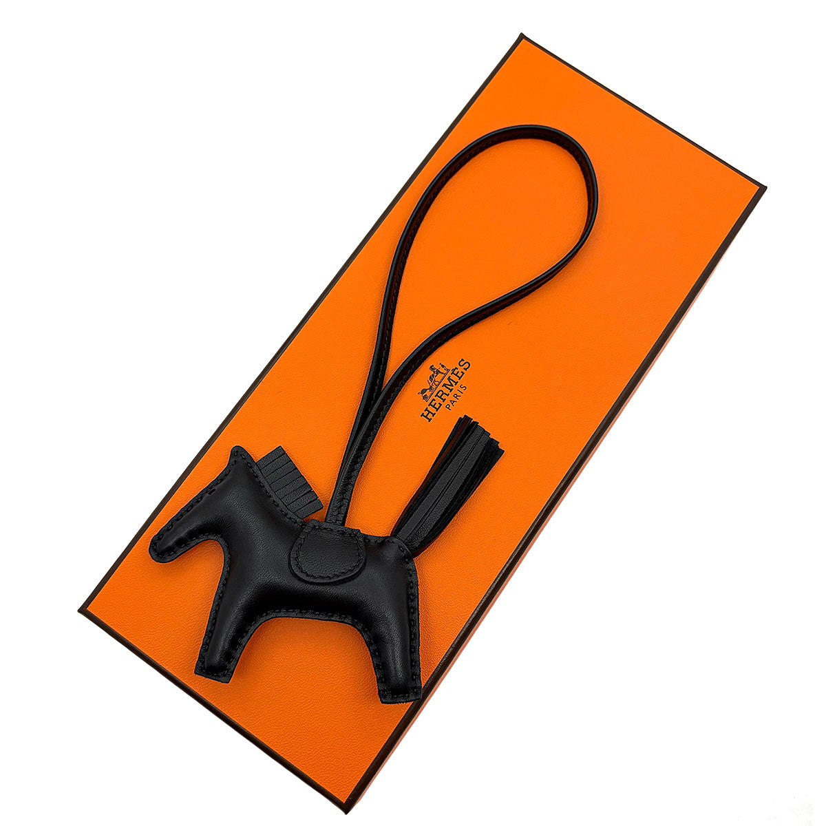 Rodeo PM Bag Charm Agneau Milo So Black Accessory