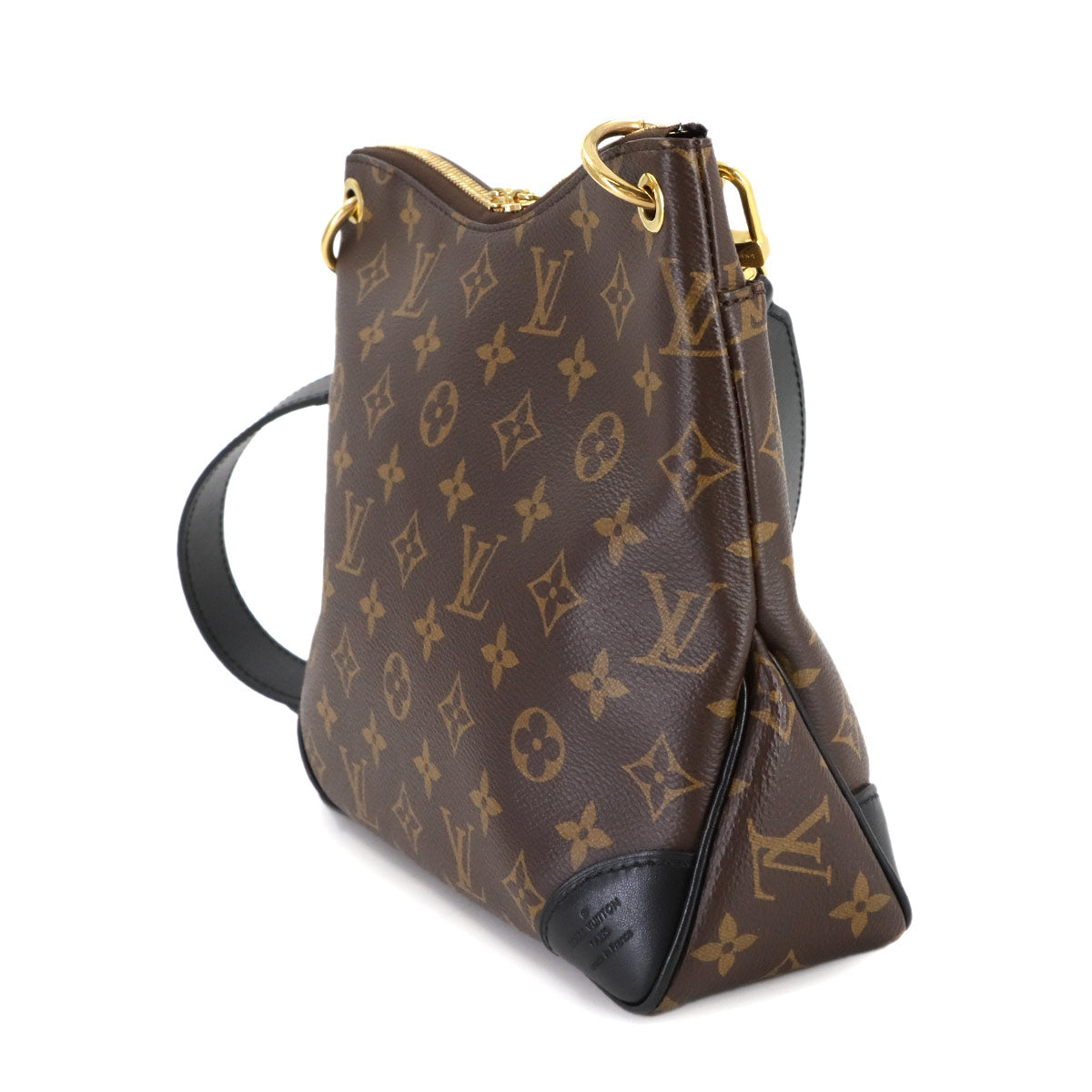 Monogram Odeon NM PM Shoulder Bag Brown Noir M45353