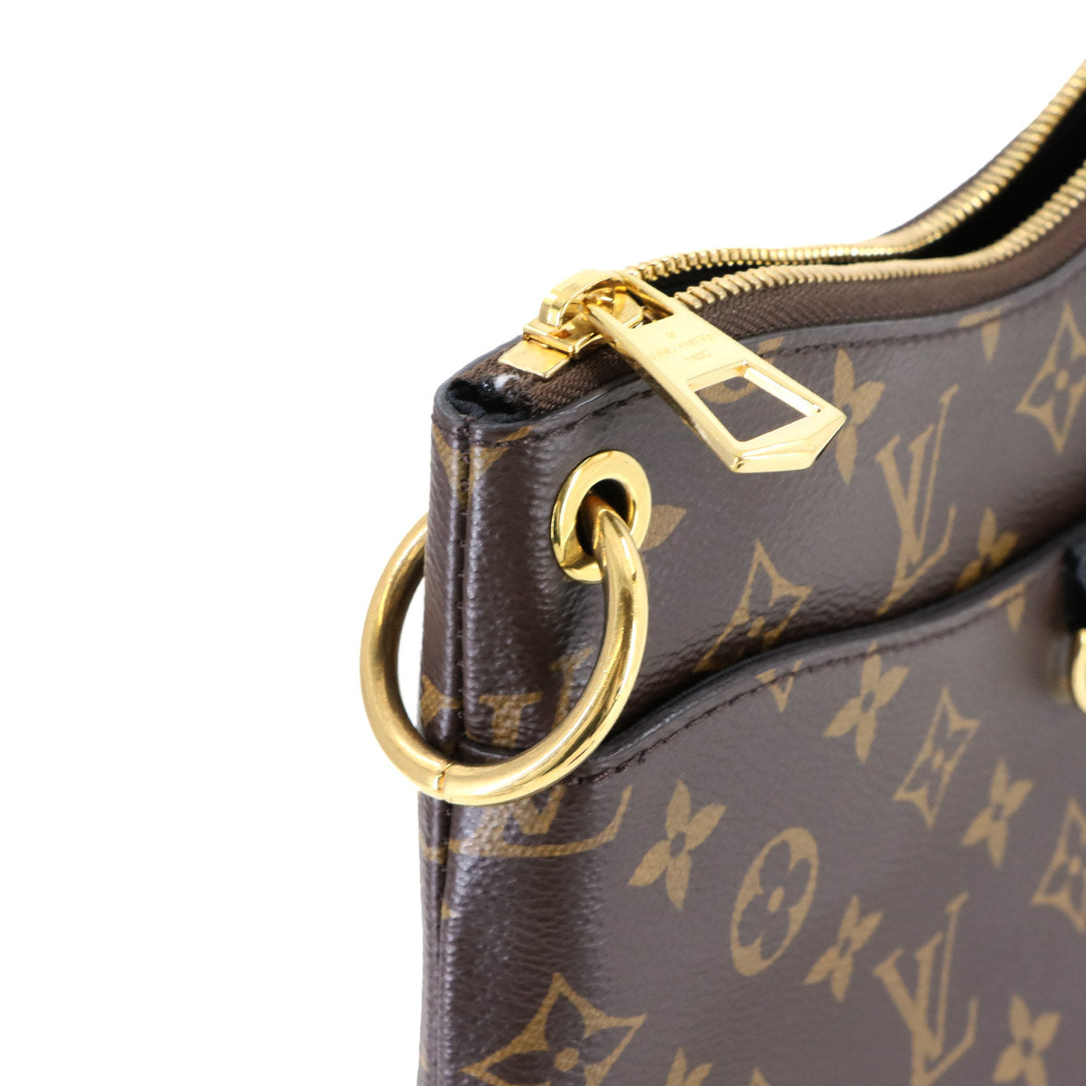 Monogram Odeon NM PM Shoulder Bag Brown Noir M45353