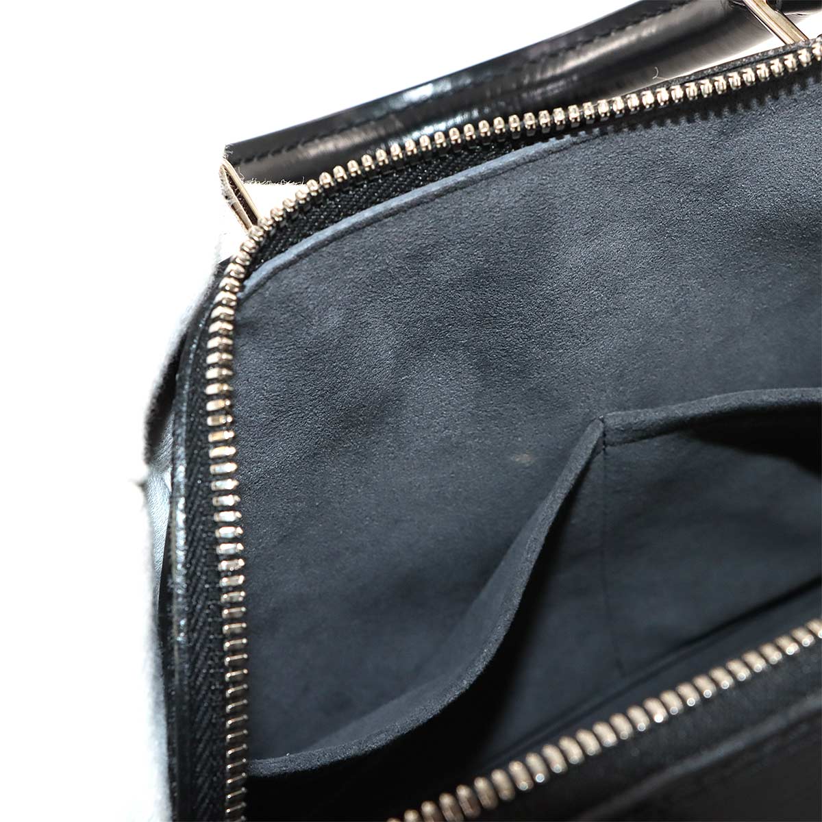 Epi Alma PM Hand Bag Leather Noir Black M40302 Purse