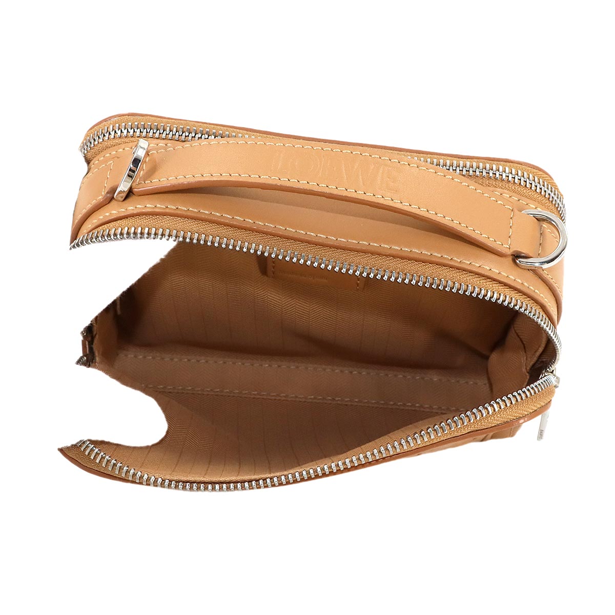 Mini crossbody camera Bag Hand Shoulder Bag Leather Brown