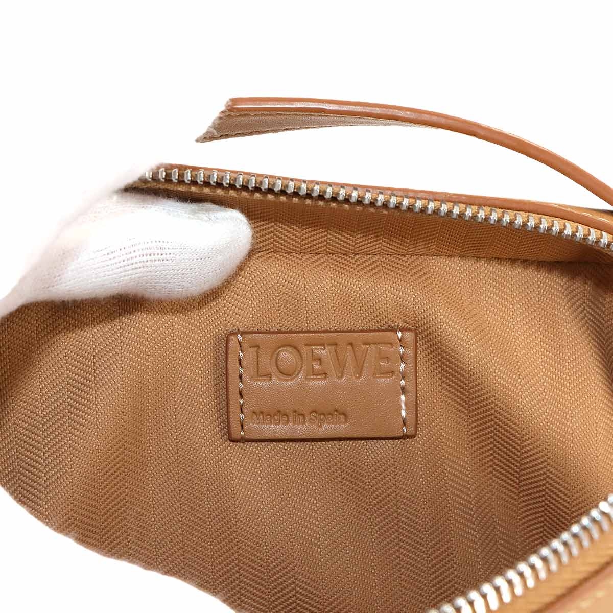 Mini crossbody camera Bag Hand Shoulder Bag Leather Brown