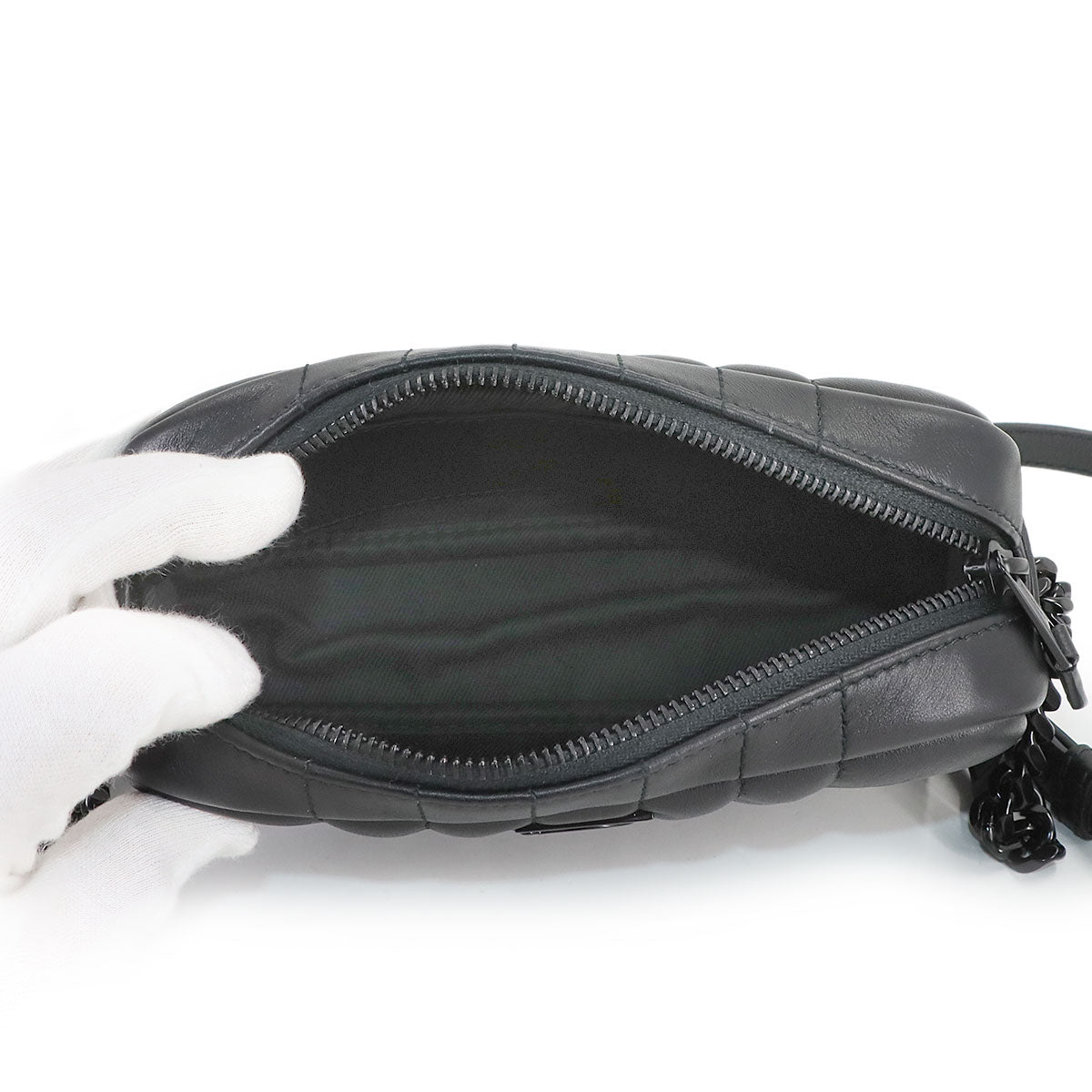 TB Mini Lola Shoulder Bag Leather Black 8064853 Purse