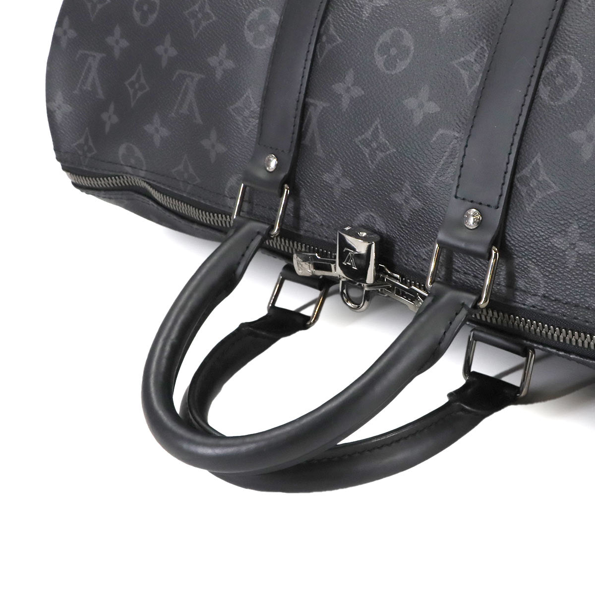 Monogram Eclipse Keepall Bandouliere 45 Luggage M40569