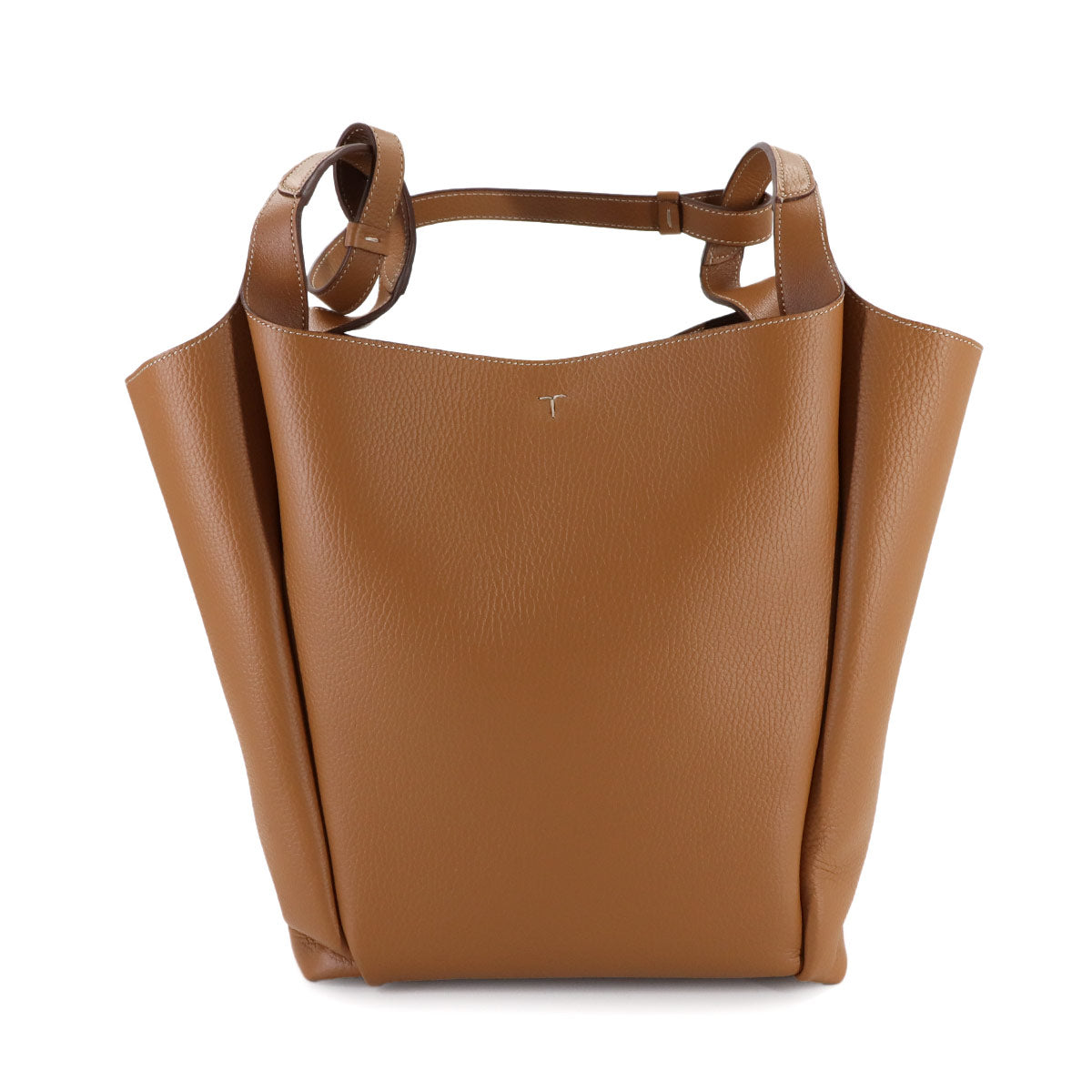 T Timeless Bucket Bag Tote Bag Leather Brown