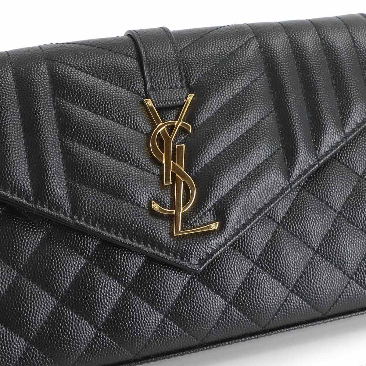 Cassandre Envelope Chain Wallet Leather 620280