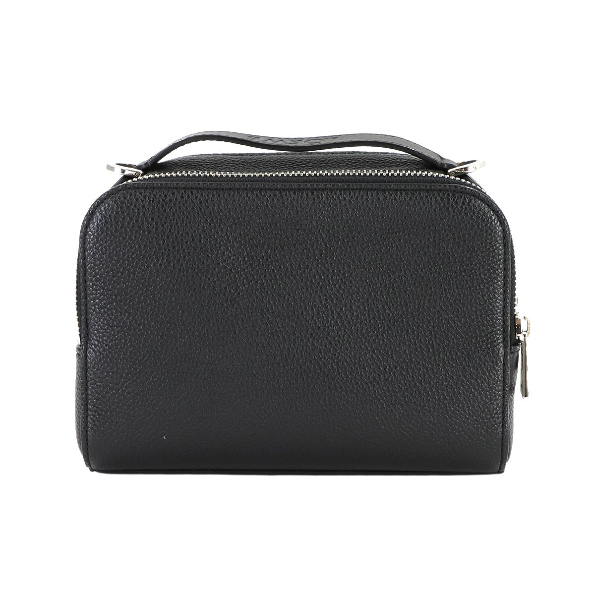 Mini crossbody camera Bag Hand Shoulder Bag Leather Black Anagram