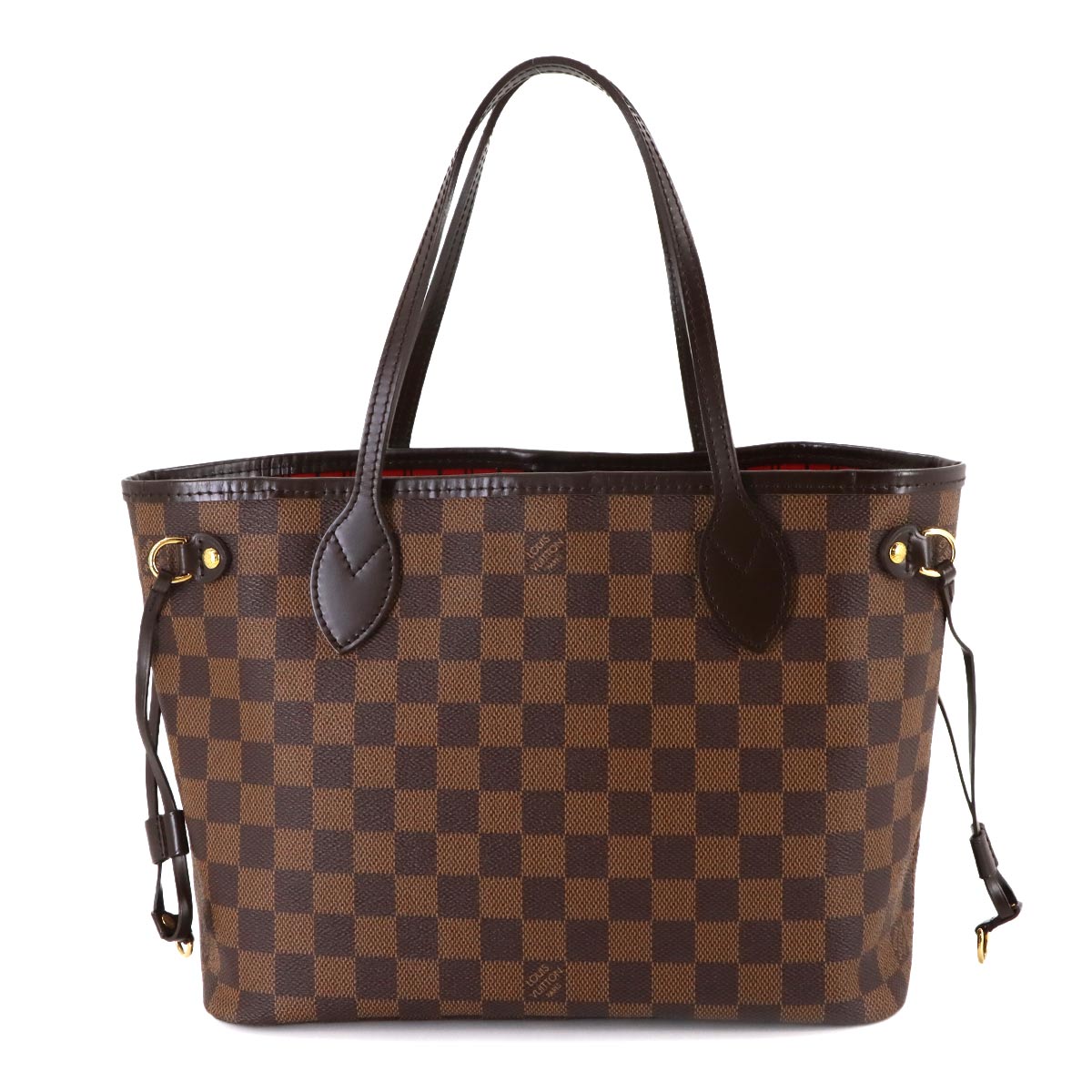 Damier Neverfull PM Tote Bag Ebene N51109 Purse