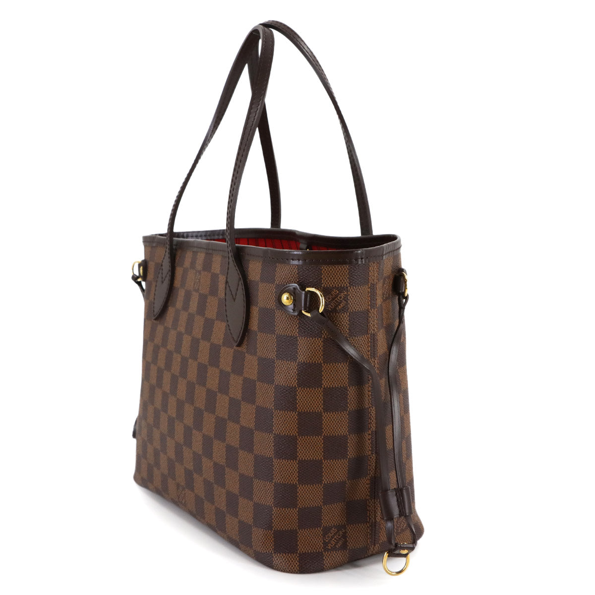Damier Neverfull PM Tote Bag Ebene N51109 Purse