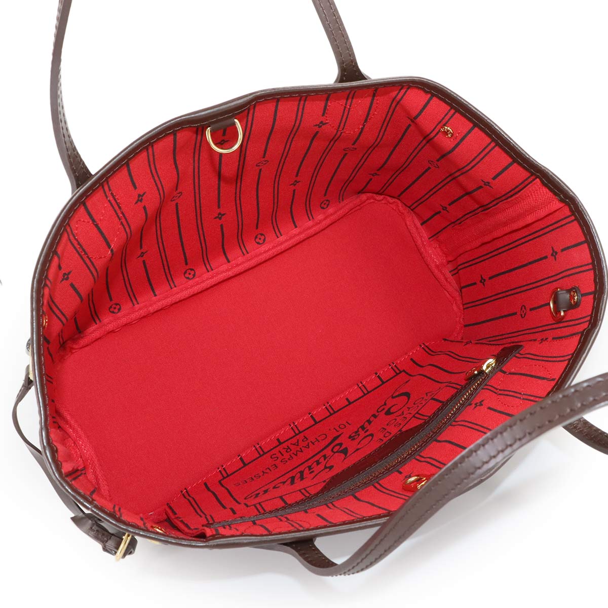 Damier Neverfull PM Tote Bag Ebene N51109 Purse
