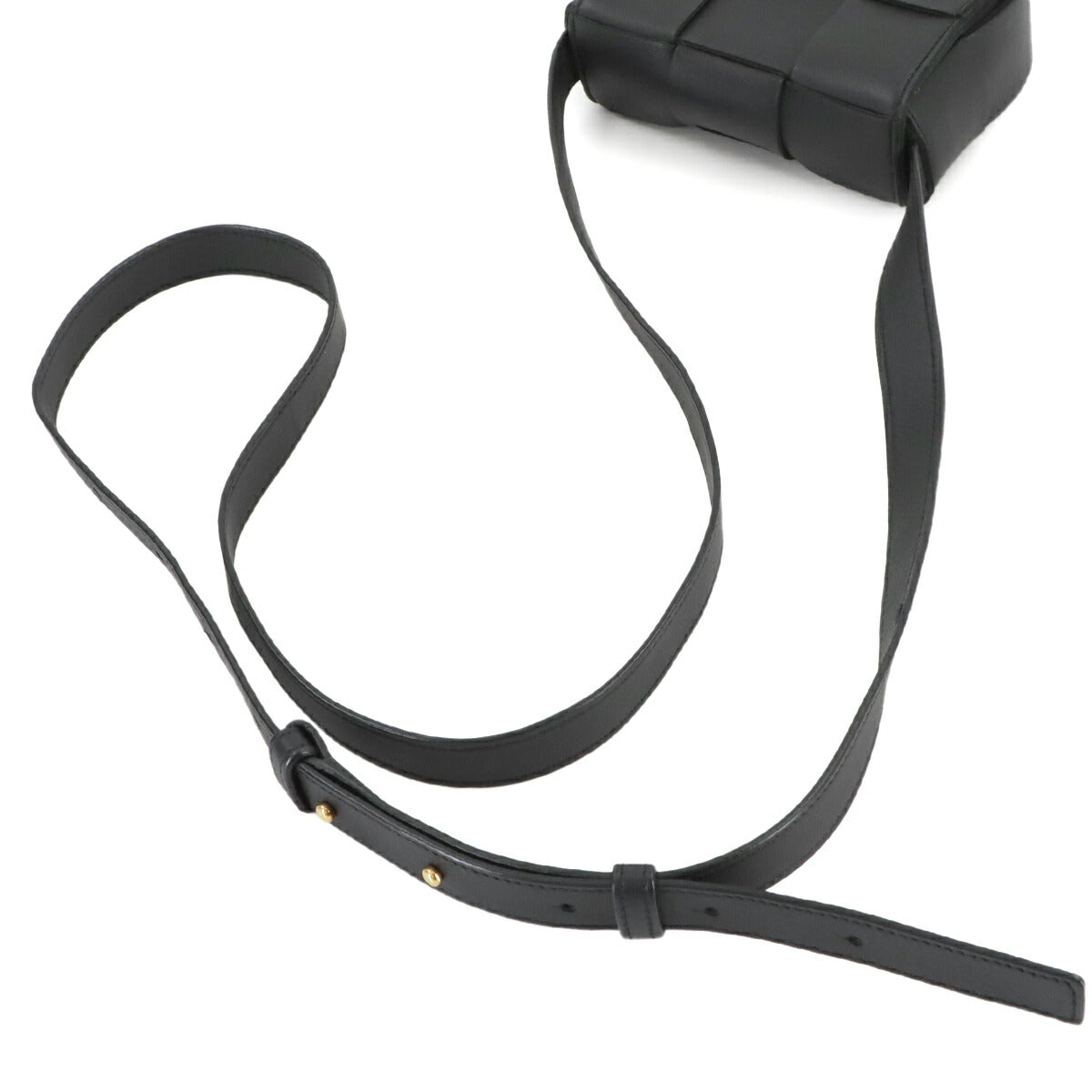 Intrecciato Candy Cassette Shoulder Bag Leather