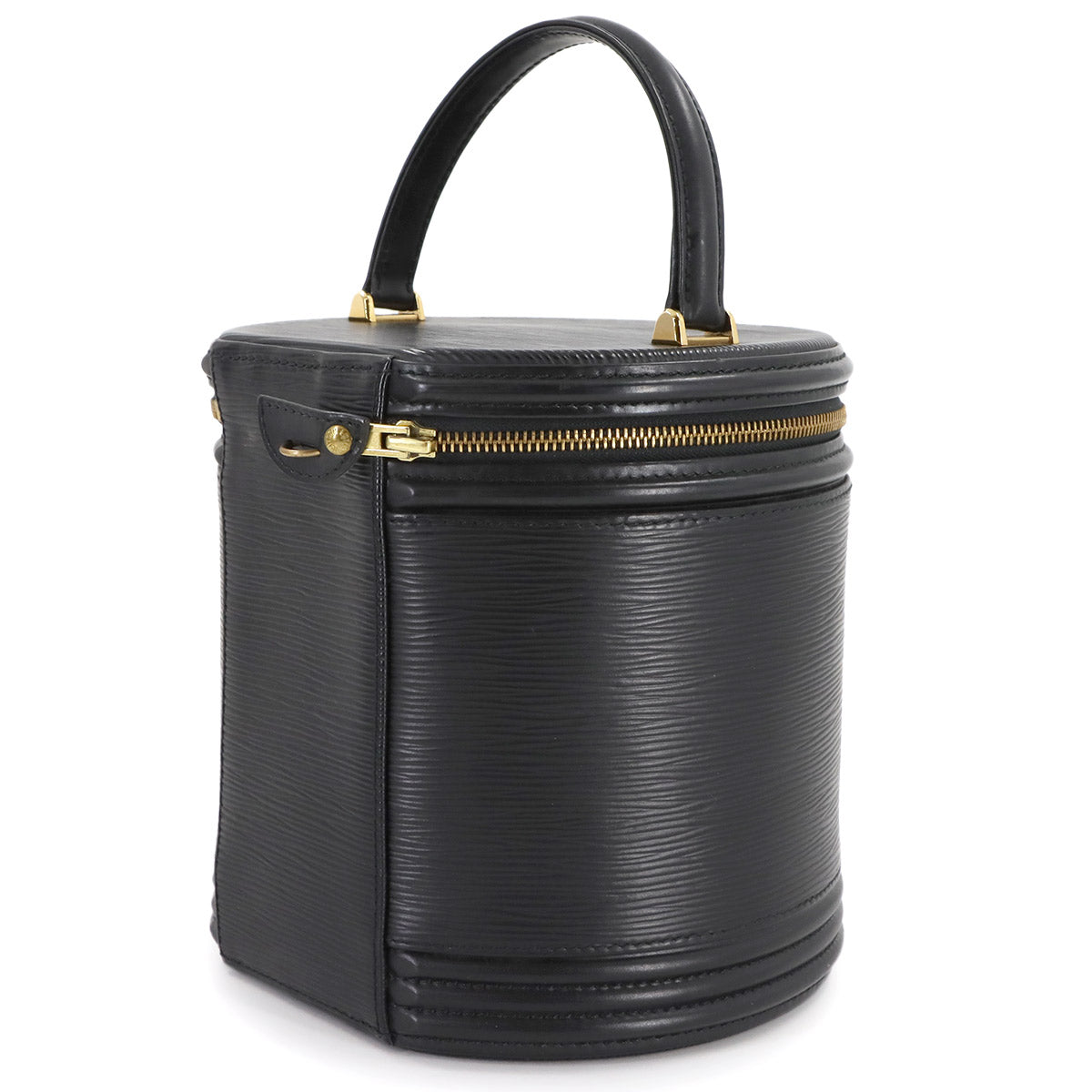 Epi Cannes Hand Bag Leather Noir Black M48032 Purse