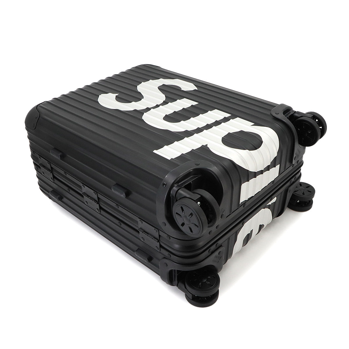 Supreme Topas Multiwheel 45L Luggage Aluminum alloy Black