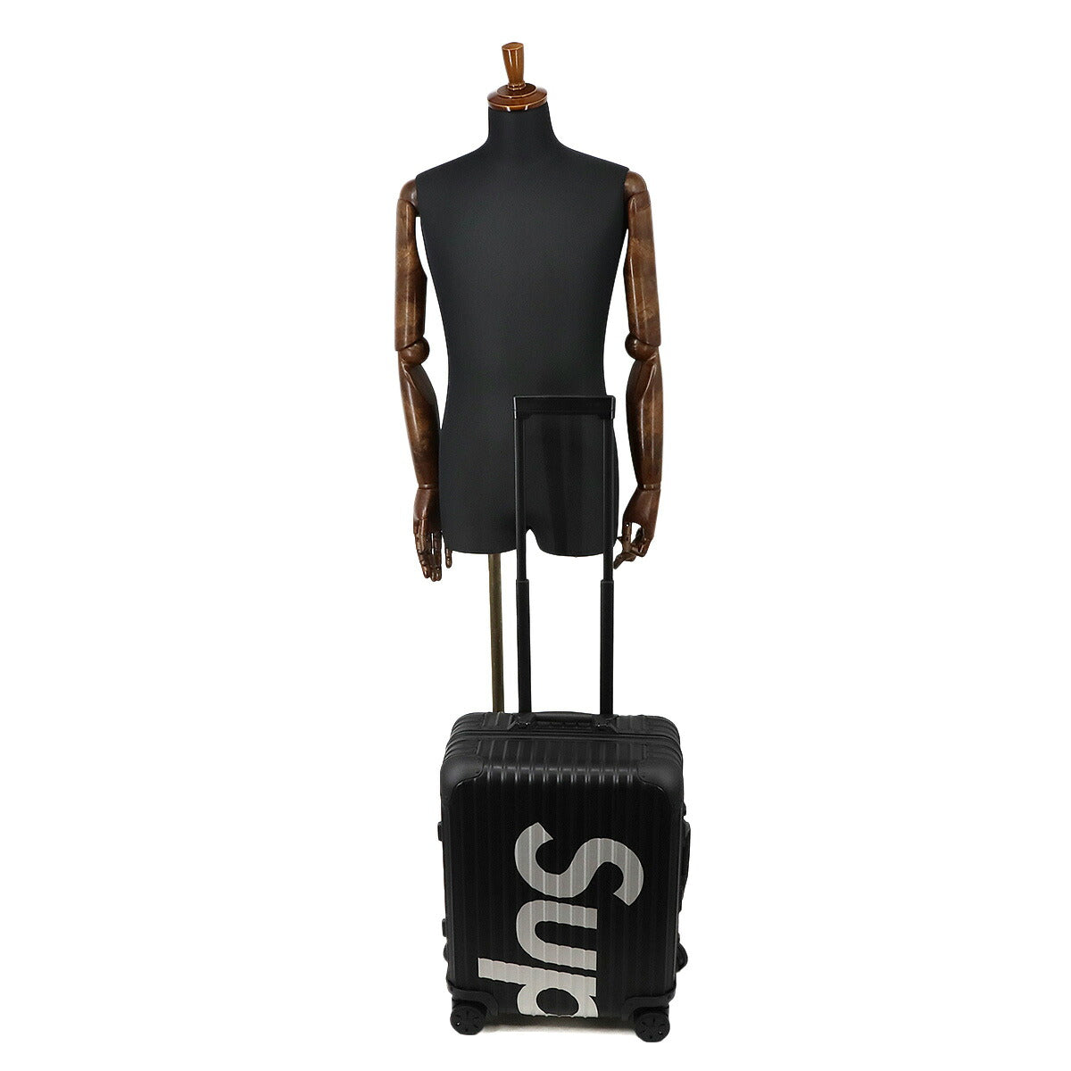 Supreme Topas Multiwheel 45L Luggage Aluminum alloy Black