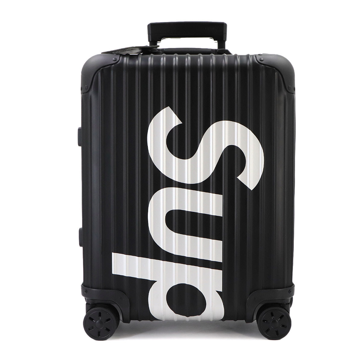 Supreme Topas Multiwheel 45L Luggage Aluminum alloy Black