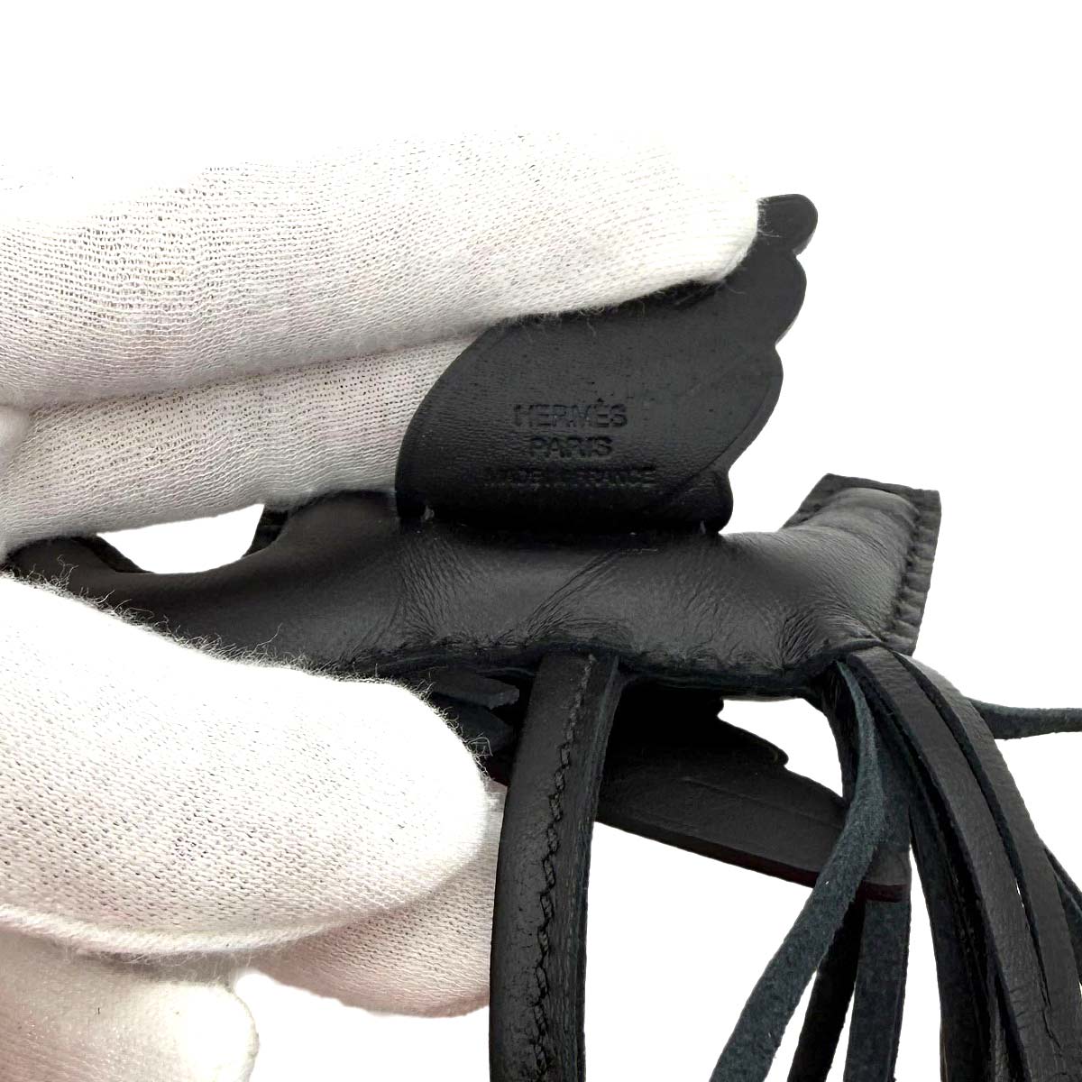 Rodeo Pegasus PM Bag Charm Agneau Milo So Black 90309339